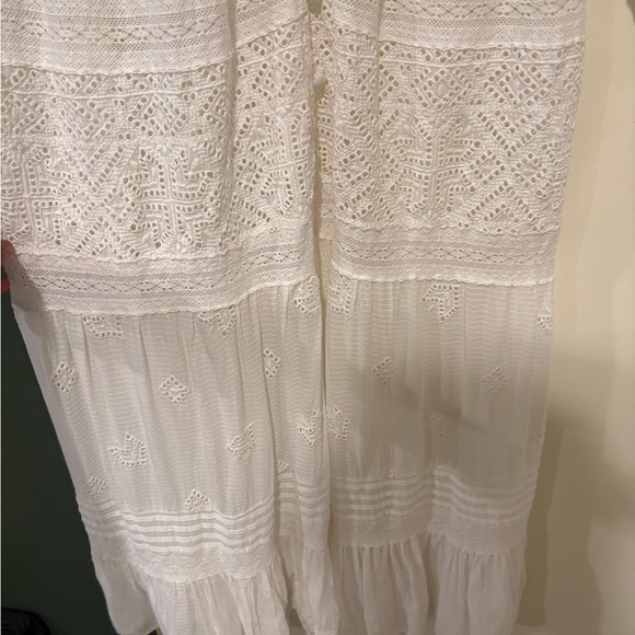 Free People Ivory Long Sleeve Lace Dress - Picture 3 of 5
